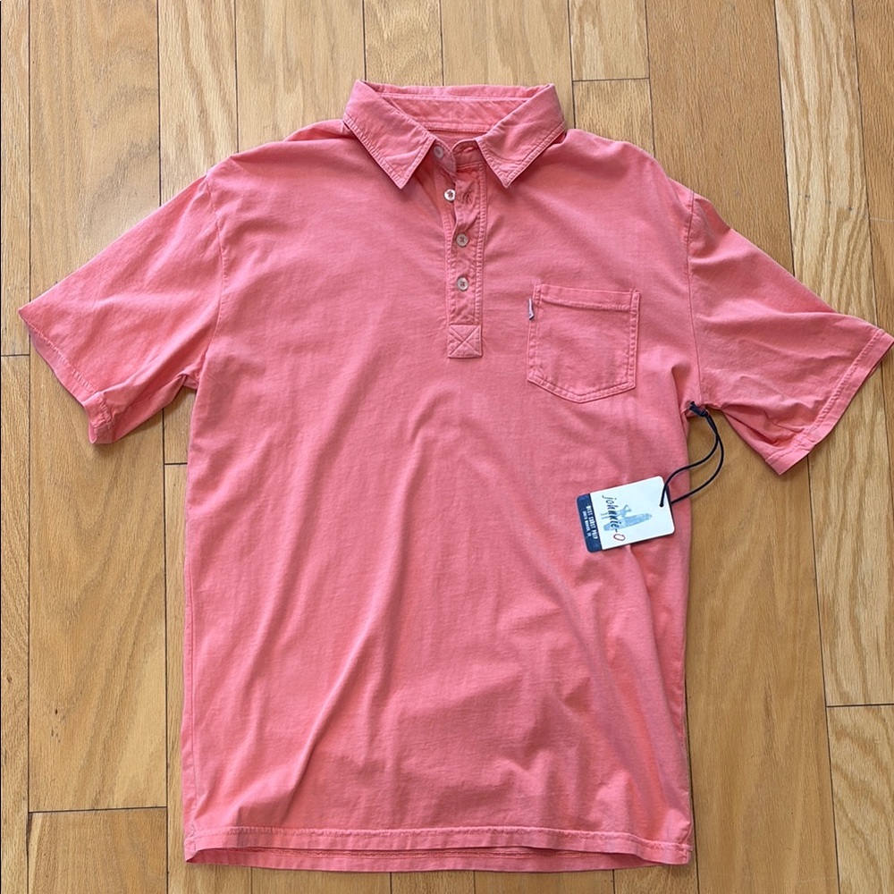 johnnie-O Coral Polo Shirt